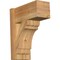Ekena Millwork Olympic Block Rough Sawn Outlooker, Western Red Cedar, 8"W x 16"D x 20"H OUT08X16X20OLY05RWR - alternate 1